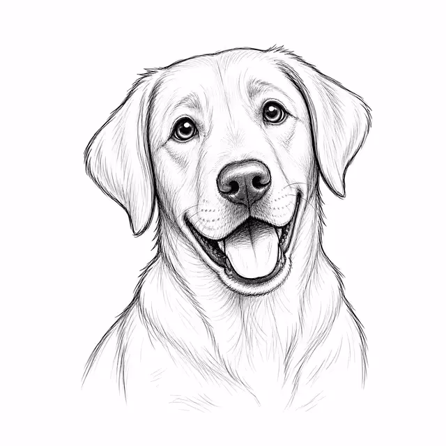 Portrait of Bluey