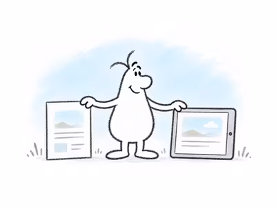 Sketch icon for digital-first thinking